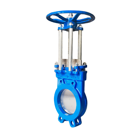 Valve de porte de couteau manuelle en fonte - DN200