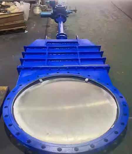 flanged knife gate valves