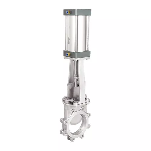 Valve de porte de couteau en fonte en fonte (DN300)